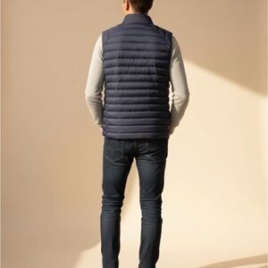 Men's Navy Puffer Vest
